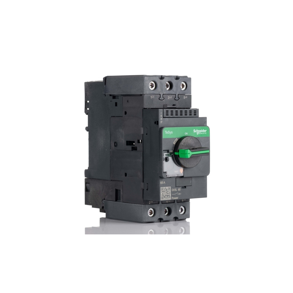 Produktbild för Schneider Electric GV3L65, Motorstartare, Svart, 50/60 hz, -...
