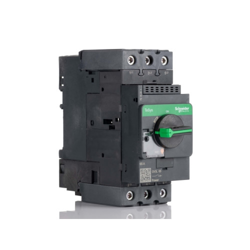 SCHNEIDER ELECTRIC Schneider Electric GV3L65, Motorstartare, Svart, 50/60 hz, -...