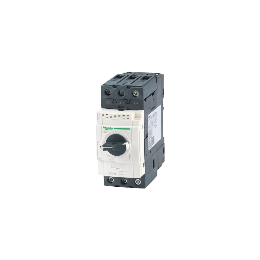 Produktbild för Schneider Electric GV3L65, Motorstartare, Svart, 50/60 hz, -...