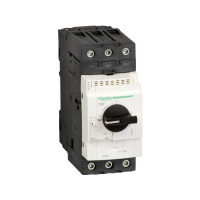 Produktbild för Schneider Electric GV3L65, Motorstartare, Svart, 50/60 hz, -...