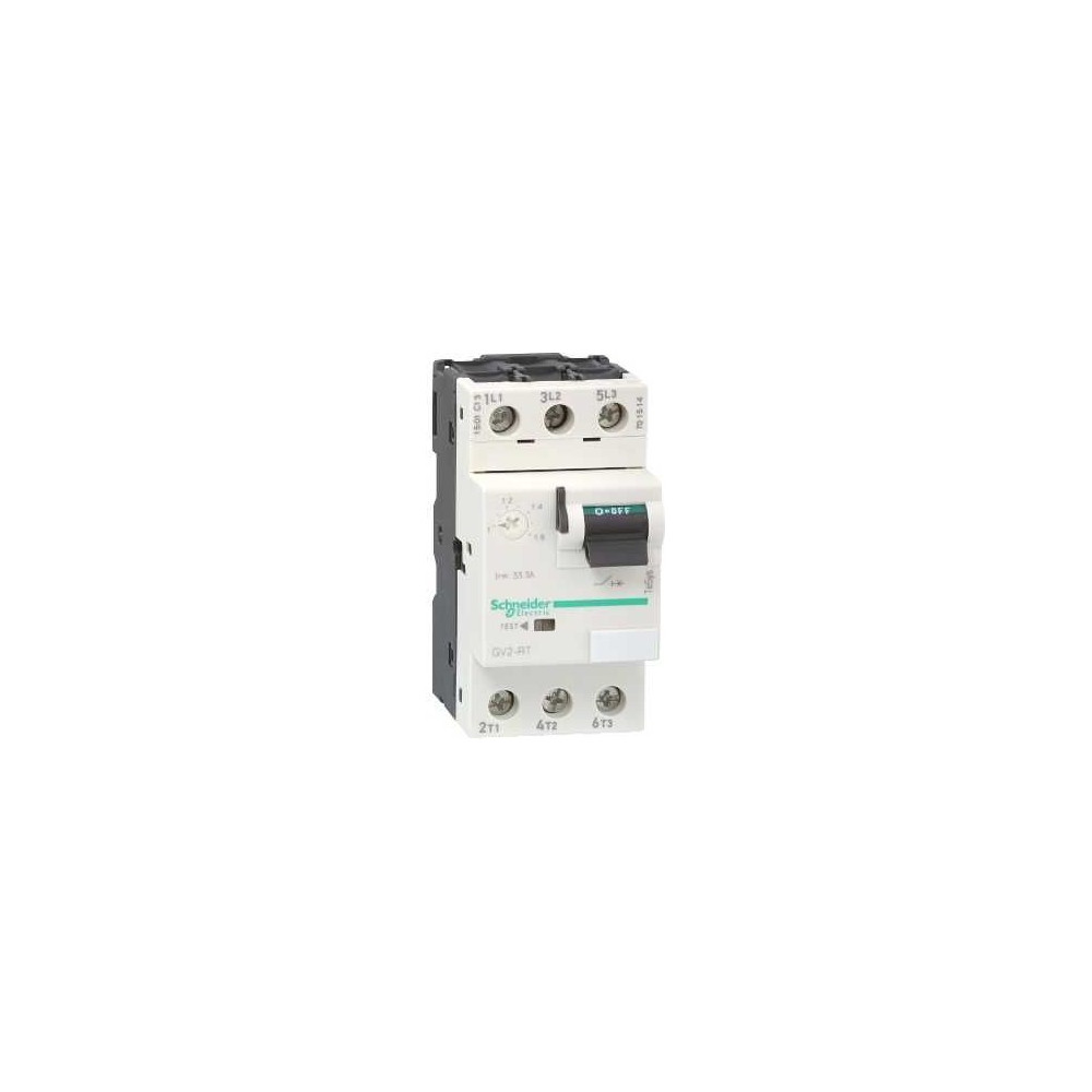 Produktbild för Schneider Electric GV2RT10, Motorstartare, Vit, 50/60 hz, 1...