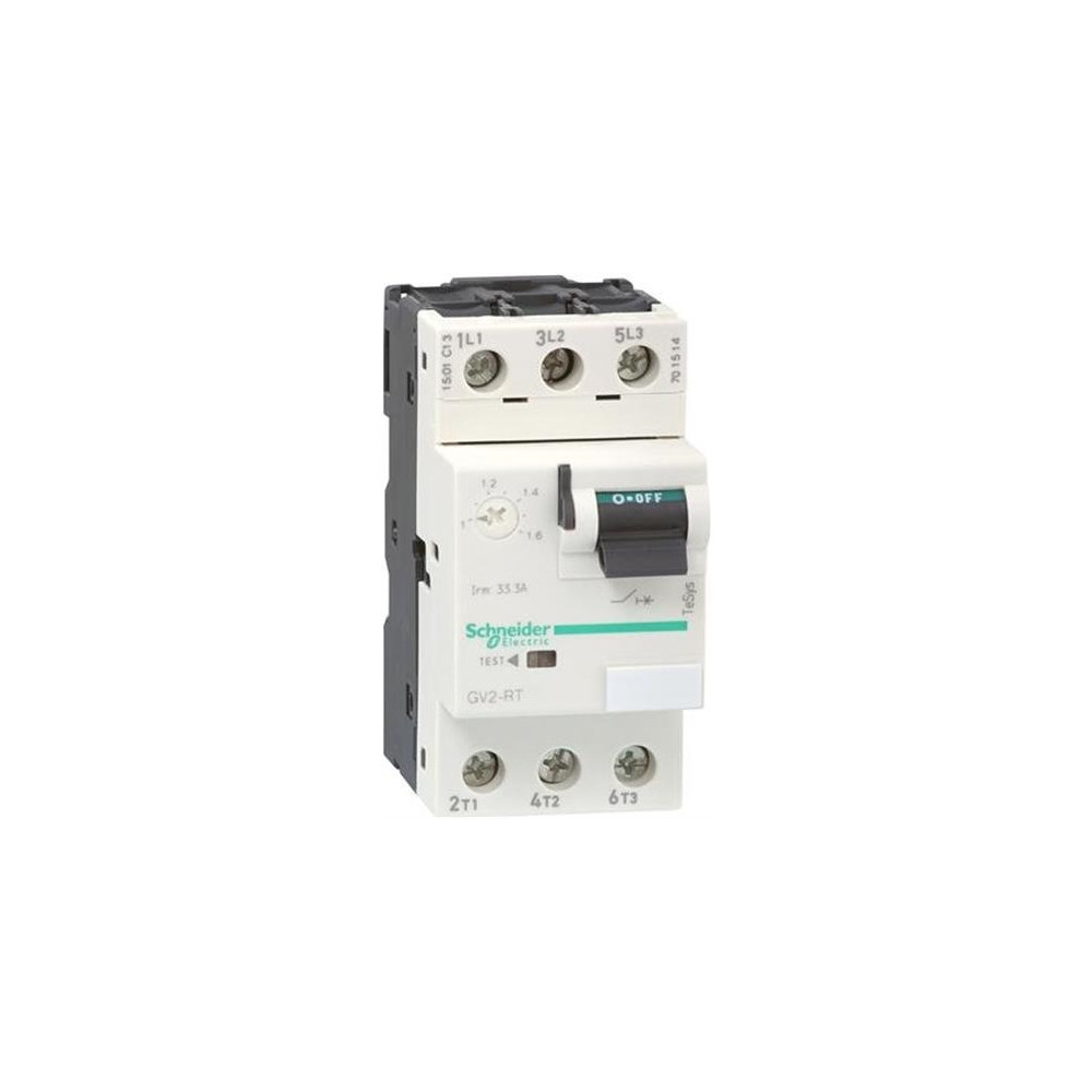 Produktbild för Schneider Electric GV2RT10, Motorstartare, Vit, 50/60 hz, 1...