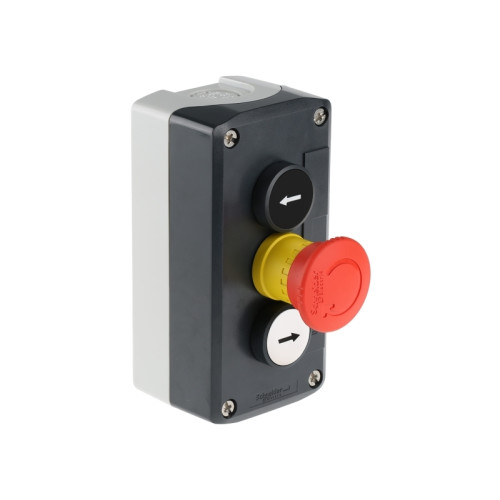 SCHNEIDER ELECTRIC Schneider Electric XALD328, Tryckknappsbrytare, Svart, IP69K...