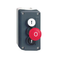 Produktbild för Schneider Electric XALD328, Tryckknappsbrytare, Svart, IP69K...