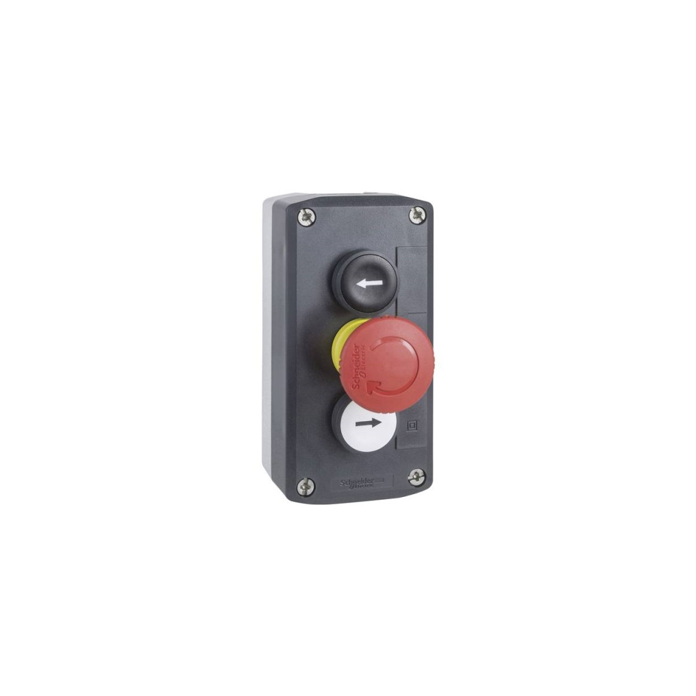 Produktbild för Schneider Electric XALD328, Tryckknappsbrytare, Svart, IP69K...
