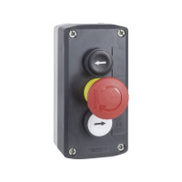Produktbild för Schneider Electric XALD328, Tryckknappsbrytare, Svart, IP69K...