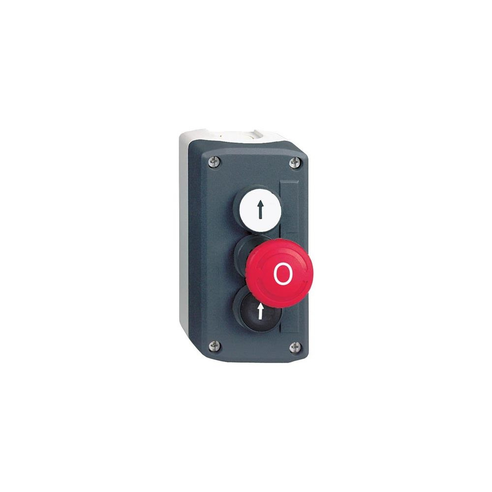 Produktbild för Schneider Electric XALD328, Tryckknappsbrytare, Svart, IP69K...