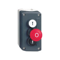 Produktbild för Schneider Electric XALD328, Tryckknappsbrytare, Svart, IP69K...