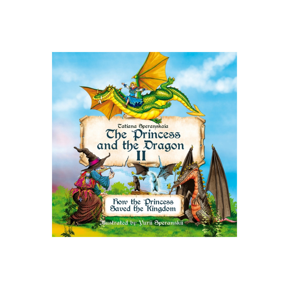 Produktbild för Princess and the Dragon (inbunden, eng)