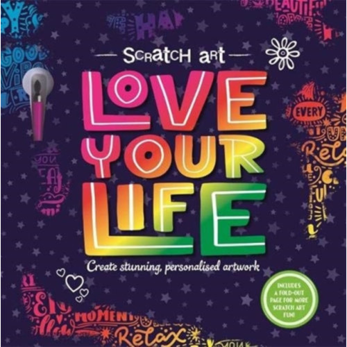 Bonnier Books Ltd Scratch Art: Love Your Life (häftad, eng)