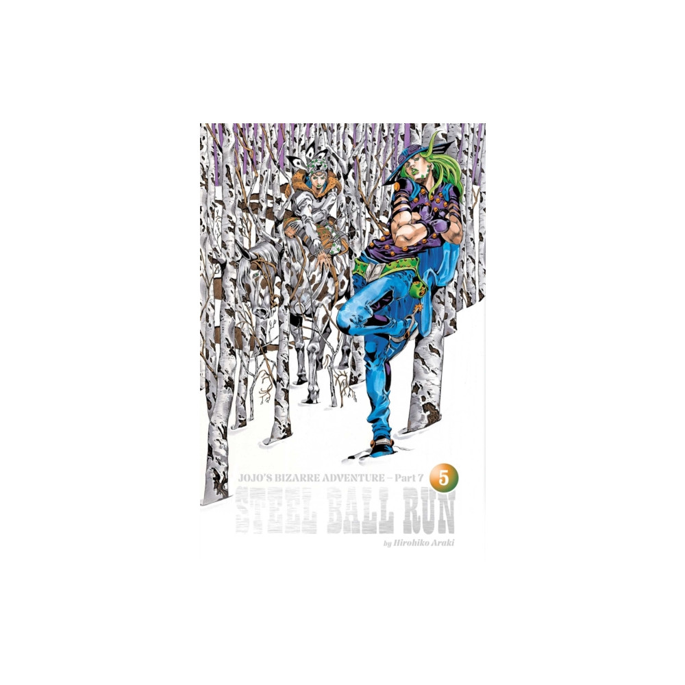 Produktbild för JoJo's Bizarre Adventure: Part 7--Steel Ball Run, Vol. 5 (inbunden, eng)