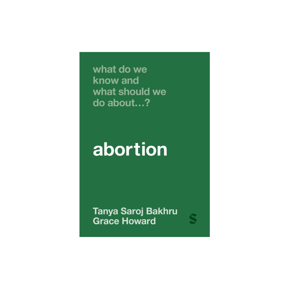 Produktbild för What Do We Know and What Should We Do About… Abortion? (häftad, eng)