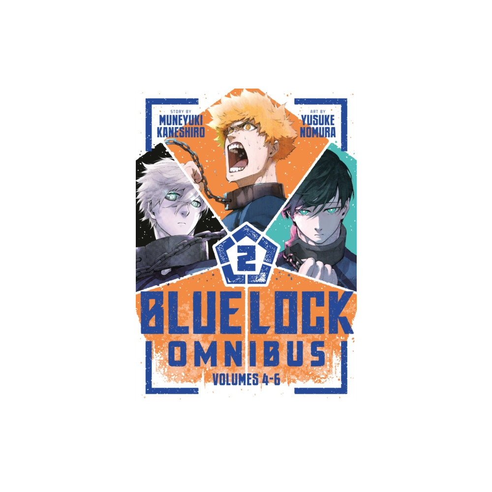 Produktbild för Blue Lock Omnibus 2 (Vol. 4-6) (häftad, eng)