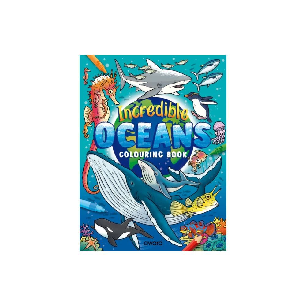 Produktbild för Incredible Oceans Colouring Book (häftad, eng)