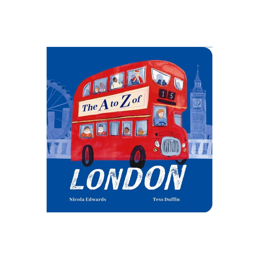 Produktbild för The A-Z of London (bok, board book, eng)