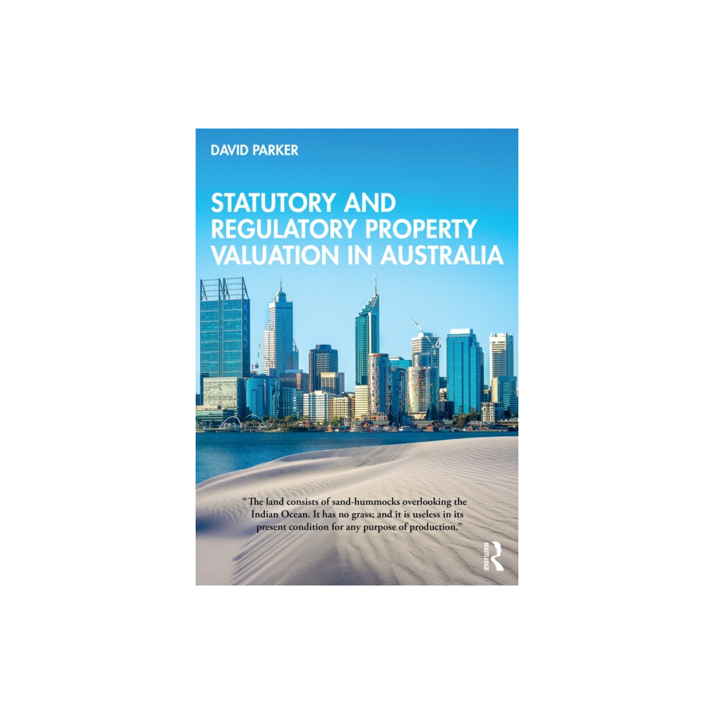 Produktbild för Statutory and Regulatory Property Valuation in Australia (häftad, eng)