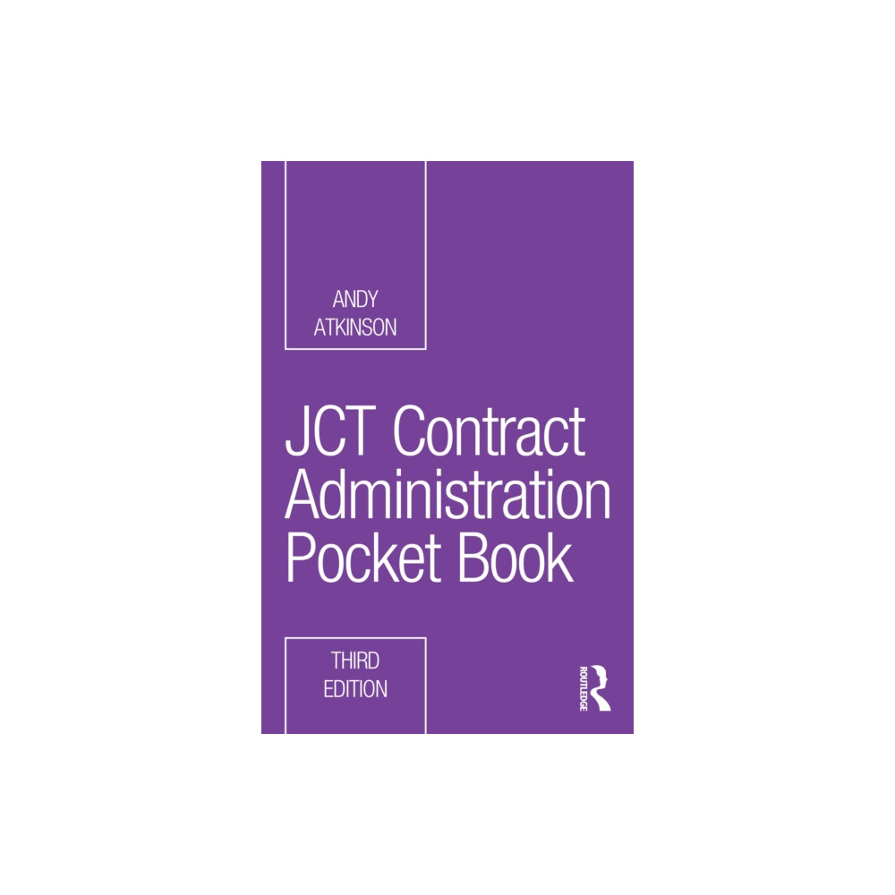 Produktbild för JCT Contract Administration Pocket Book (häftad, eng)