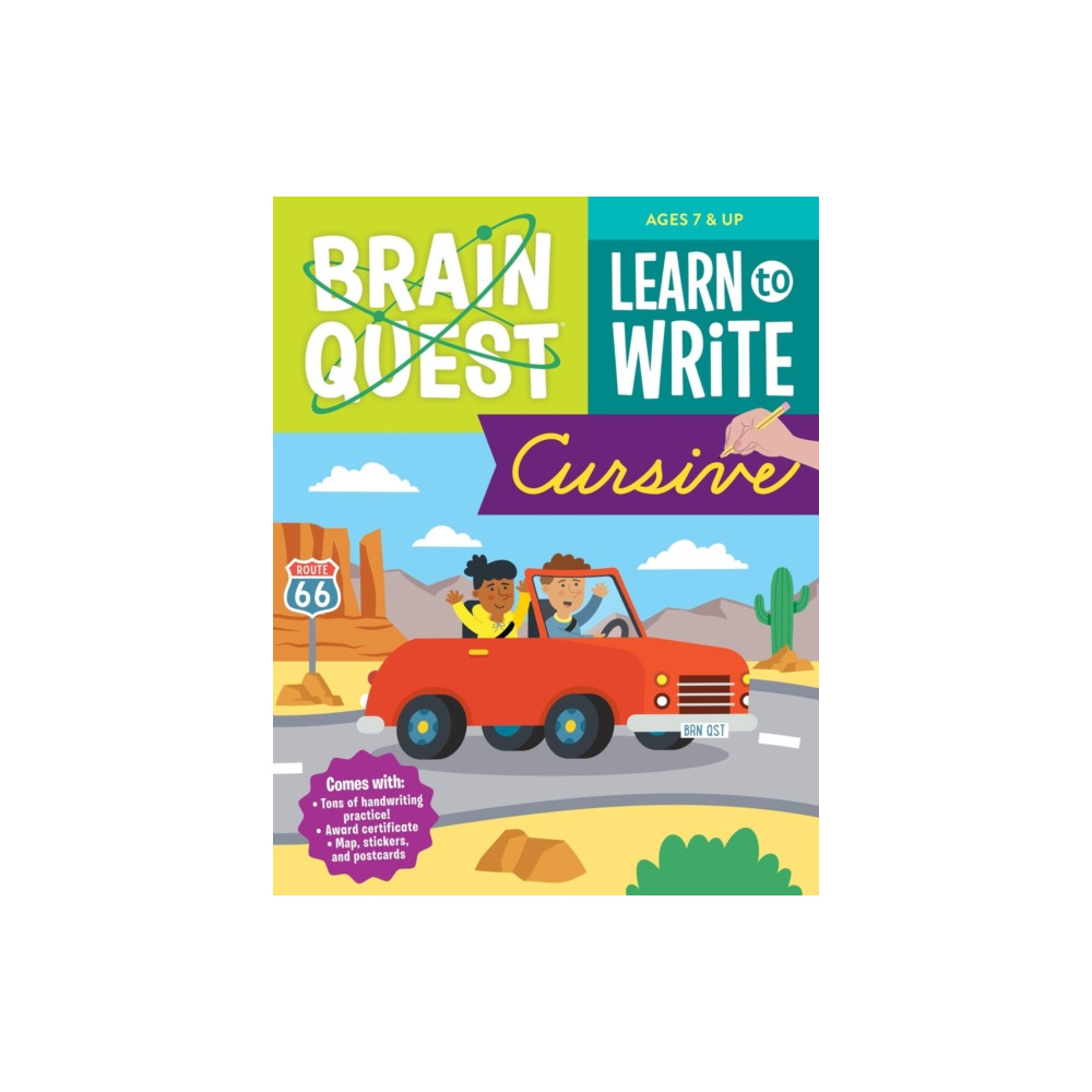Produktbild för Brain Quest Learn to Write Cursive (häftad, eng)