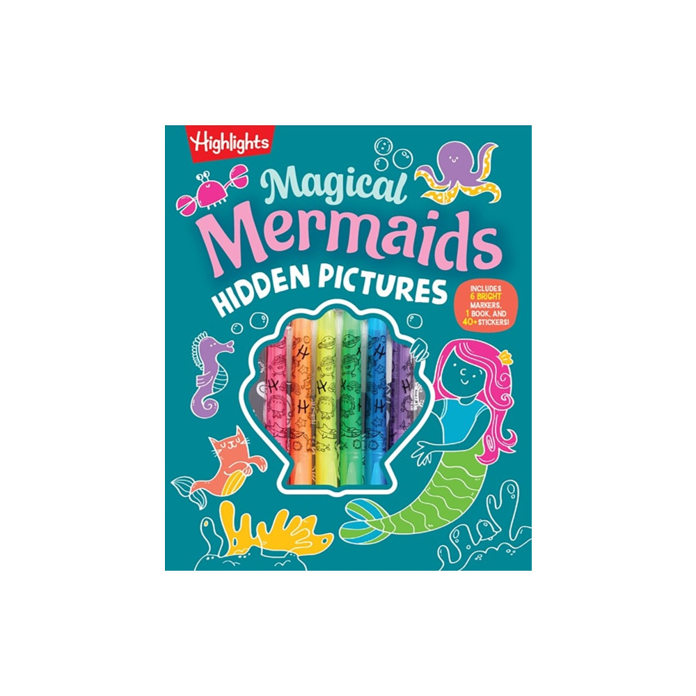 Produktbild för Magical Mermaids Hidden Pictures (inbunden, eng)