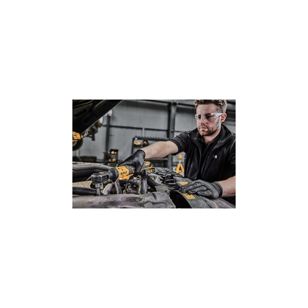 Produktbild för DeWALT DCF512N-XJ, Mutterdragare, Borstlös, Svart, Gul, 1/2"...