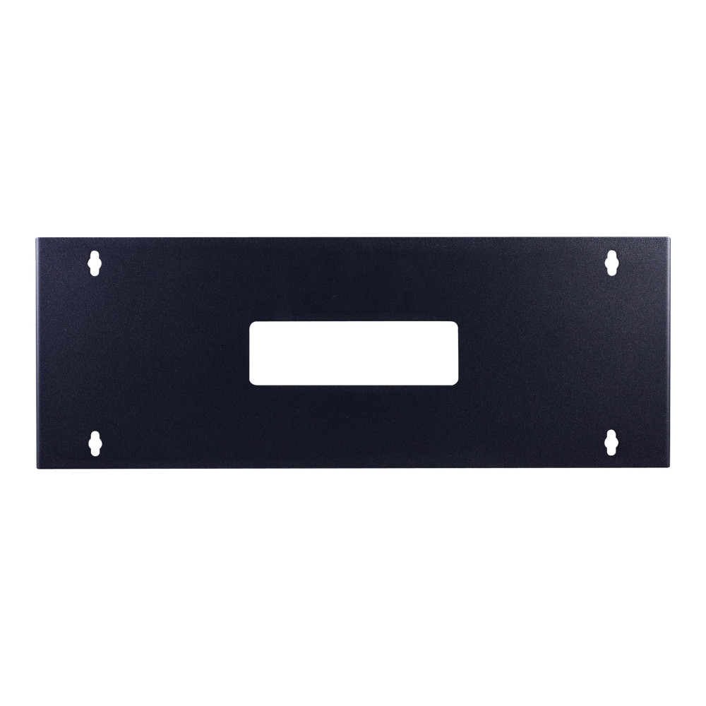 Produktbild för StarTech.com 4U Hinged Wall Mount Patch Panel Bracket - 6 inch Deep - 19" Patch Panel Swing Rack for Shallow Network Equipment- 33lbs (WALLMOUNTH4) - fäste för väggmontering - 4U - 19"