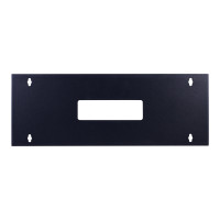 Produktbild för StarTech.com 4U Hinged Wall Mount Patch Panel Bracket - 6 inch Deep - 19" Patch Panel Swing Rack for Shallow Network Equipment- 33lbs (WALLMOUNTH4) - fäste för väggmontering - 4U - 19"