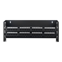 Produktbild för StarTech.com 4U Hinged Wall Mount Patch Panel Bracket - 6 inch Deep - 19" Patch Panel Swing Rack for Shallow Network Equipment- 33lbs (WALLMOUNTH4) - fäste för väggmontering - 4U - 19"