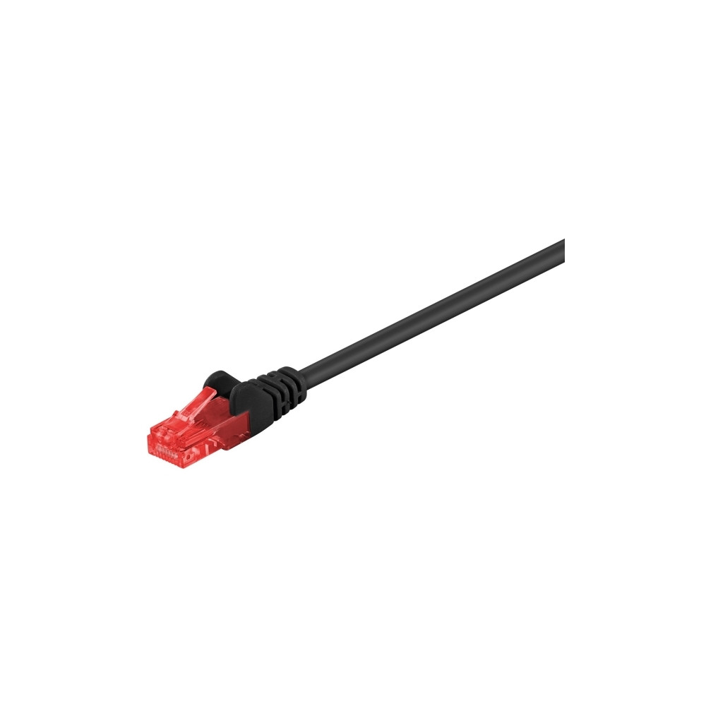 Produktbild för goobay nätverkskabel - 50 cm - svart