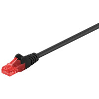 Produktbild för goobay nätverkskabel - 50 cm - svart