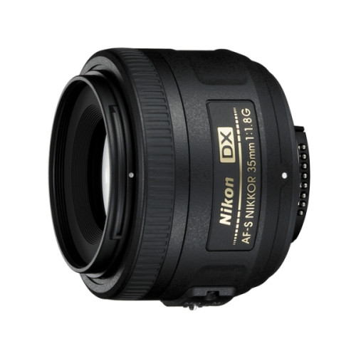 Nikon Nikon AF-S DX NIKKOR 35mm f/1.8G, Vidvinkelobjektiv, 8/6, Ni...