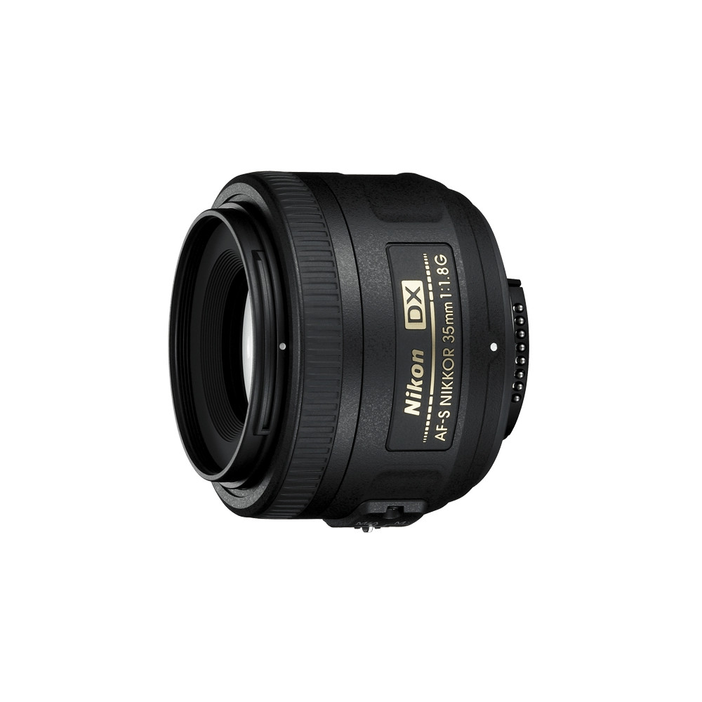 Produktbild för Nikon AF-S DX NIKKOR 35mm f/1.8G, Vidvinkelobjektiv, 8/6, Ni...