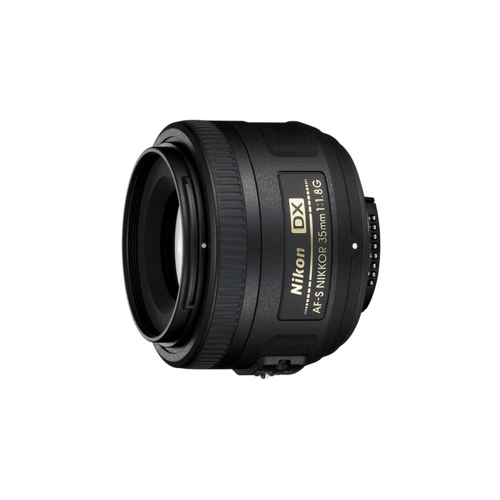 Produktbild för Nikon AF-S DX NIKKOR 35mm f/1.8G, Vidvinkelobjektiv, 8/6, Ni...