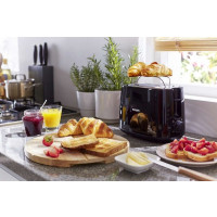 Produktbild för Philips Daily Collection HD2582 - brödrost - svart
