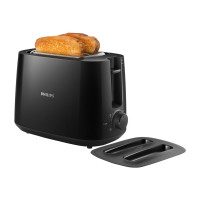 Produktbild för Philips Daily Collection HD2582 - brödrost - svart