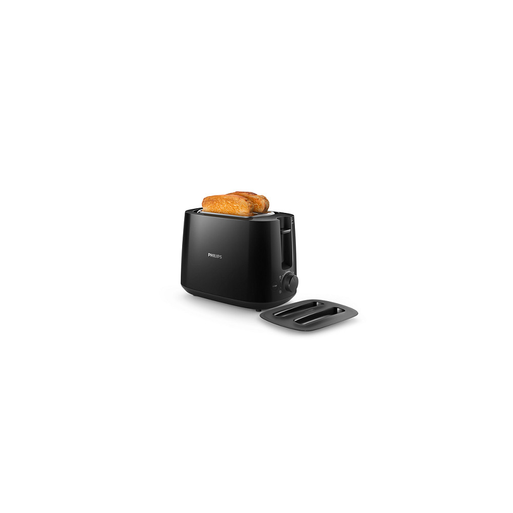 Produktbild för Philips Daily Collection HD2582 - brödrost - svart