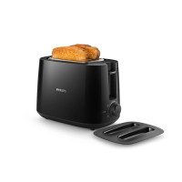 Produktbild för Philips Daily Collection HD2582 - brödrost - svart