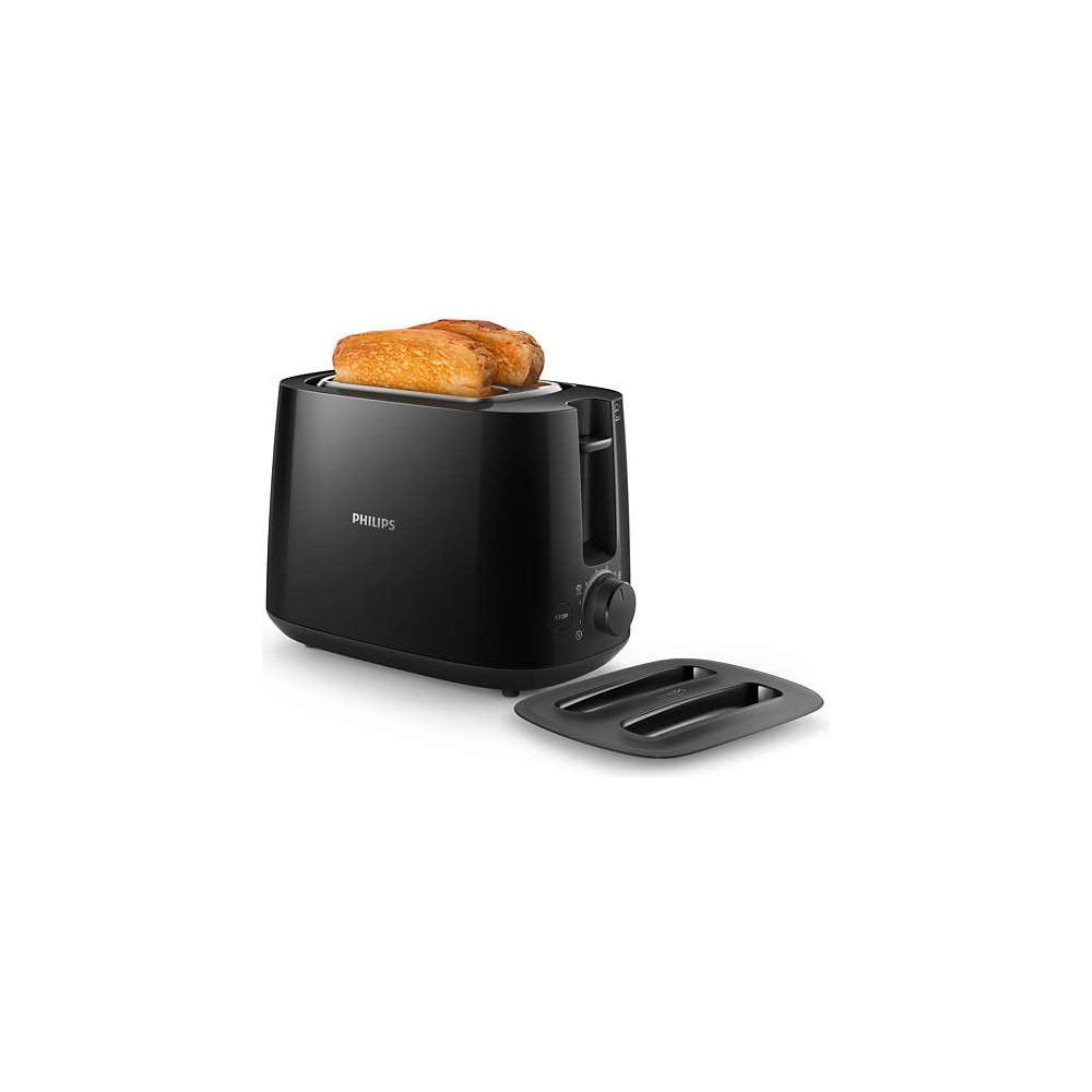 Produktbild för Philips Daily Collection HD2582 - brödrost - svart