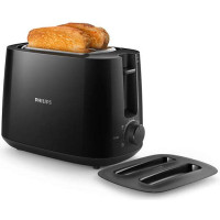 Produktbild för Philips Daily Collection HD2582 - brödrost - svart