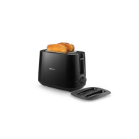 Produktbild för Philips Daily Collection HD2582 - brödrost - svart