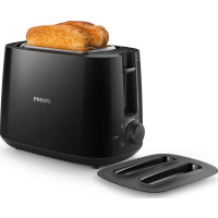 Produktbild för Philips Daily Collection HD2582 - brödrost - svart