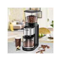 Produktbild för Rommelsbacher EKM 500 - kaffekvarn/köksvåg - svart / rostfritt stål