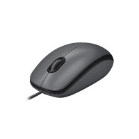 Produktbild för Logitech M100 - mus - fullstorlek - USB - svart