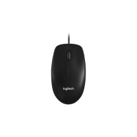 Produktbild för Logitech M100 - mus - fullstorlek - USB - svart