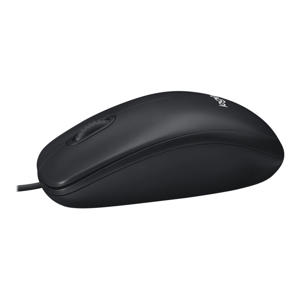 Produktbild för Logitech M100 - mus - fullstorlek - USB - svart