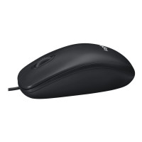 Produktbild för Logitech M100 - mus - fullstorlek - USB - svart