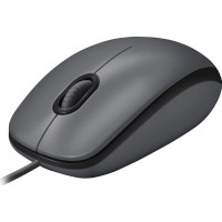 Produktbild för Logitech M100 - mus - fullstorlek - USB - svart