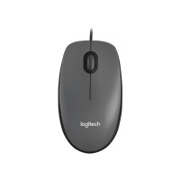 Produktbild för Logitech M100 - mus - fullstorlek - USB - svart