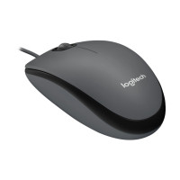 Produktbild för Logitech M100 - mus - fullstorlek - USB - svart