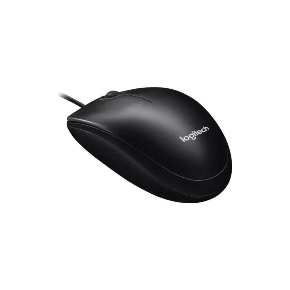 Produktbild för Logitech M100 - mus - fullstorlek - USB - svart