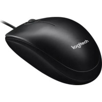 Produktbild för Logitech M100 - mus - fullstorlek - USB - svart